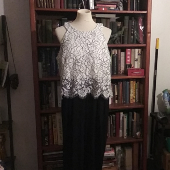 Melrose and Market Pants - Melrose black and white jumpsuits